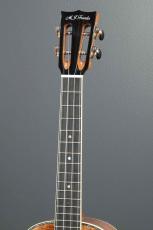 M.J.Franks Koa Tenor Ukulele Slotted Head_5