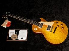 Gibson Custom Shop Historic Collection 1959 Les Paul Standard Reissue VOS Dealer Select : Green Lemon Fade_3