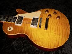 Gibson Custom Shop Historic Collection 1959 Les Paul Standard Reissue VOS Dealer Select : Green Lemon Fade_4
