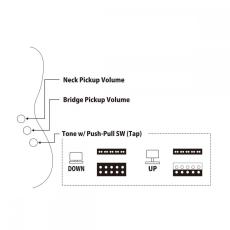 FUJIGEN J-Standard ~Mighty Jazz~ JMJ52-AL-R/AZM (Azuki Metallic)《5弦ベース》_8