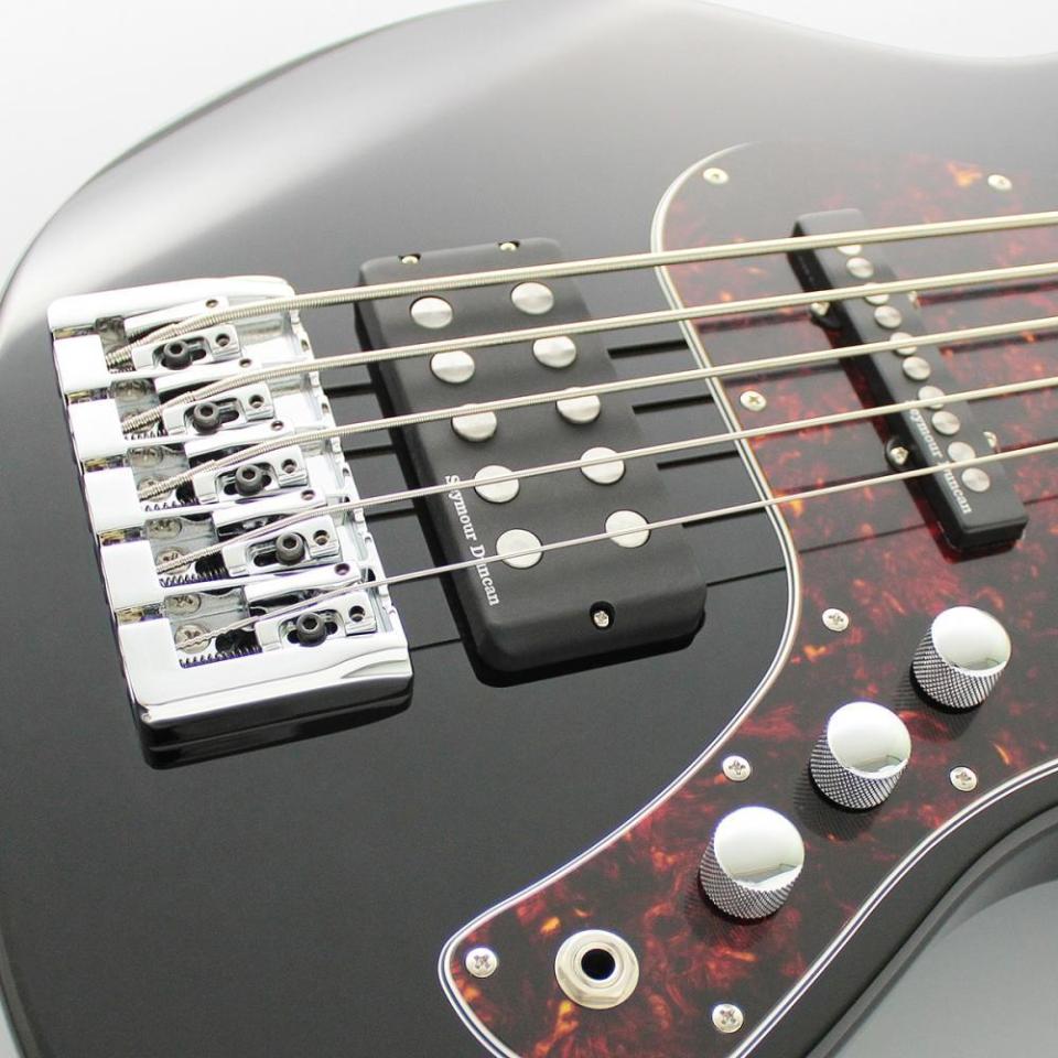 FUJIGEN J-Standard ~Mighty Jazz~ JMJ52-AL-R/BK (Black)《5弦ベース