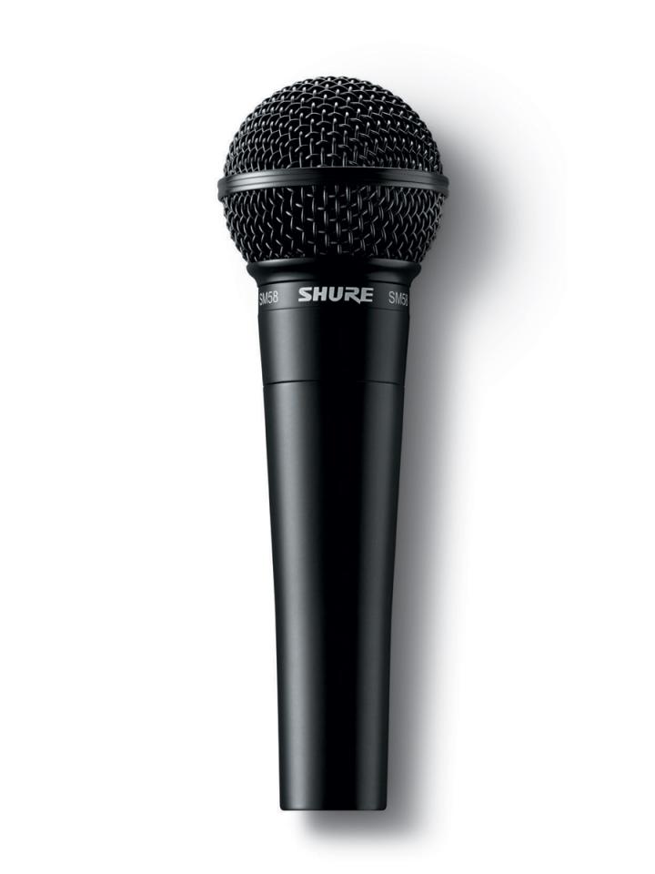 Shure SM58-BLK《ダイナミックマイクロフォン》【オンライン
