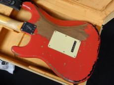 Fender Custom Shop Michael Landau 1963 Stratocaster Relic Fiesta Red over 3 Tone Sunburst_8