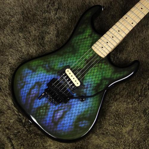 KRAMER Baretta Custom Graphics “Viper”  Snakeskin Green Blue Fade