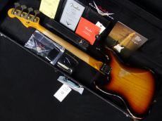 Fender Custom Shop 1961 Jazz Bass Heavy Relic Super Faded Aged 3-Color Sunburst_7