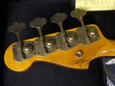 Fender Custom Shop 1961 Jazz Bass Heavy Relic Super Faded Aged 3-Color Sunburst_10