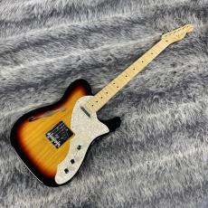 Fender FSR Made In Japan Traditional II 60s Telecaster Thinline 3-Color Sunburst_4