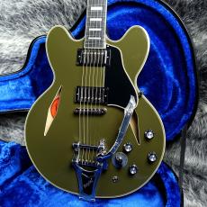 Epiphone Shinichi Ubukata ES-355 Custom Bigsby ver.02 Olive Drab_9