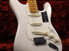 Fender American Ultra Luxe Vintage '50s Stratocaster Maple Fingerboard ~White Blonde~_6