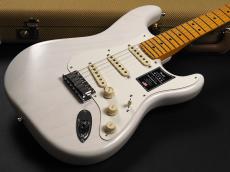 Fender American Ultra Luxe Vintage '50s Stratocaster Maple Fingerboard ~White Blonde~_8