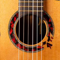 Hozen Label Guitalele Red Cedar Mexican Cocobolo_4