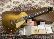 Gibson Murphy Lab 1957 Les Paul Gold Top Reissue Ultra Heavy Aged s/n 741546【3.87kg】_3