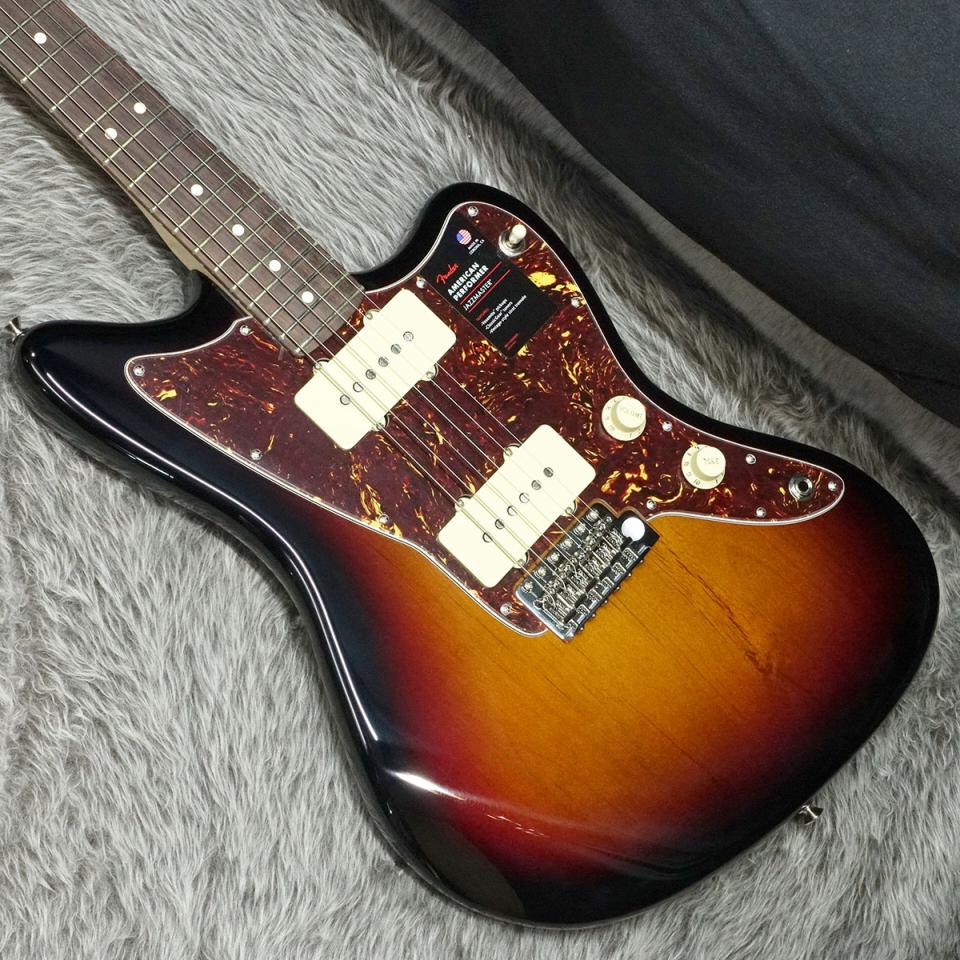 ギター Fender Jazzmaster American Performer Fender American Performer Jazzmaster, Lake Placid Blue