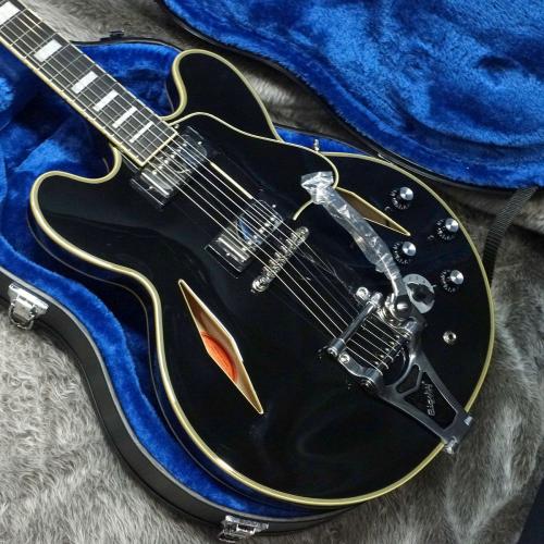 Epiphone Shinichi Ubukata ES-355 Custom Bigsby Ebony