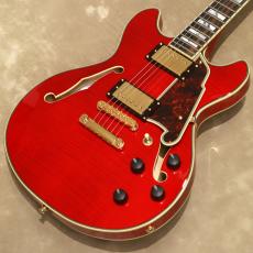 D'Angelico Excel Series Excel Mini DC, Trans Cherry