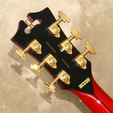 D'Angelico Excel Series Excel Mini DC, Trans Cherry_5