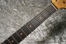 Fender Custom Shop 1960 Stratocaster Super Heavy Relic Aged Black/Olympic White [3.64kg]【オーダーモデル】_5