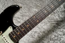 Fender Custom Shop 1960 Stratocaster Super Heavy Relic Aged Black/Olympic White [3.64kg]【オーダーモデル】_6