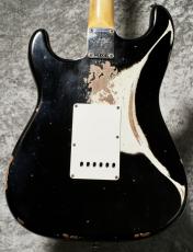 Fender Custom Shop 1960 Stratocaster Super Heavy Relic Aged Black/Olympic White [3.64kg]【オーダーモデル】_7