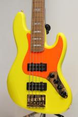 Fender MonoNeon Jazz Bass V / Neon Yellow【特価】