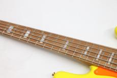 Fender MonoNeon Jazz Bass V / Neon Yellow【特価】_4
