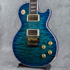 Gibson Les Paul Axcess Standard 5A Quilt Top Trans Cobalt Blue Gloss【S/N:CS601661】_3