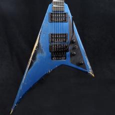 Jackson USA Custom Shop Randy Rhoads RR 2H FR Heavy Relic Lake Placid Blue over Black
