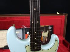 Fender Custom Shop Limited Edition 1960 Stratocaster Relic Matching Head Aged Sonic Blue_6