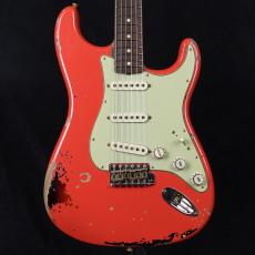Fender Custom Shop Michael Landau 1963 Stratocaster Relic Fiesta Red over 3-Color Sunburst
