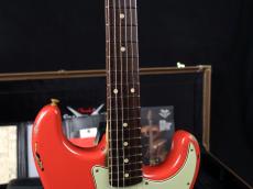 Fender Custom Shop Michael Landau 1963 Stratocaster Relic Fiesta Red over 3-Color Sunburst_6