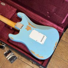 Fender Custom Shop Limited Edition 1964 Stratocaster L-Series Heavy Relic 3A RW FB Aged Daphne Blue 【週末限定特価】_7