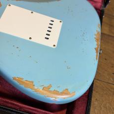 Fender Custom Shop Limited Edition 1964 Stratocaster L-Series Heavy Relic 3A RW FB Aged Daphne Blue 【週末限定特価】_8