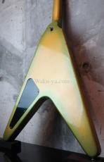 Gibson USA Flying V '84 Green Burst_4