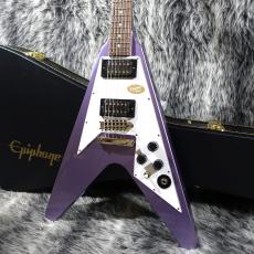 Epiphone Kirk Hammett 1979 Flying V Purple Metallic_7