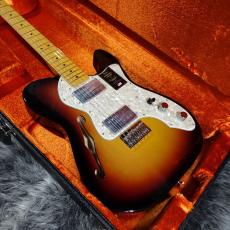 Fender American Vintage II 1972 Telecaster Thinline Maple Fingerboard 3-Color Sunburst_2