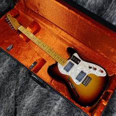 Fender American Vintage II 1972 Telecaster Thinline Maple Fingerboard 3-Color Sunburst_5