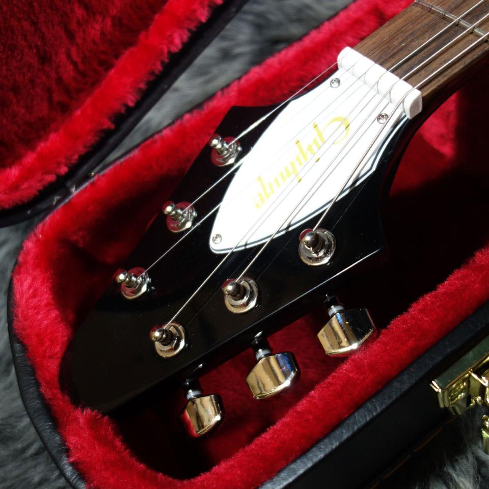 Epiphone Kirk Hammett 1979 Flying V Ebony New 1312112