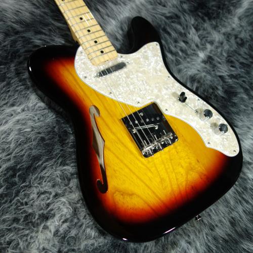Fender FSR Made In Japan Traditional II 60s Telecaster Thinline 3-Color Sunburst