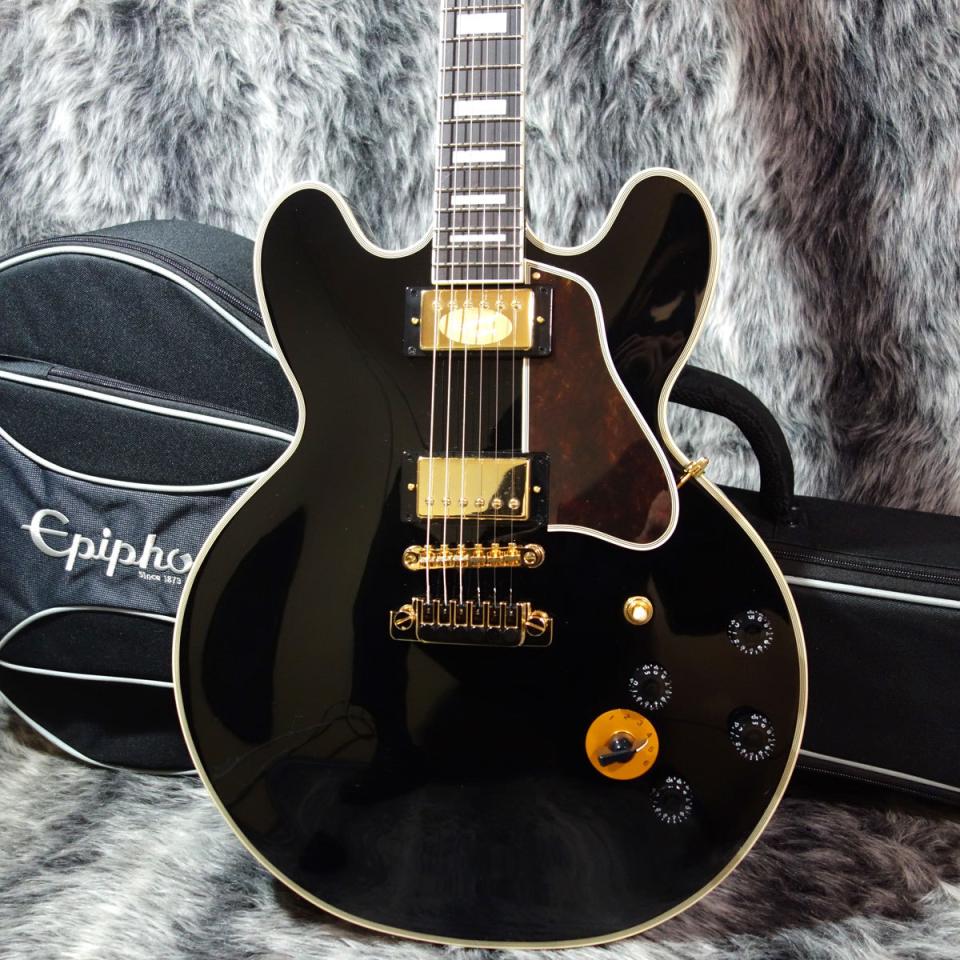 Amazon.com: Epiphone BB King Lucille Guitar Ebony with Epi