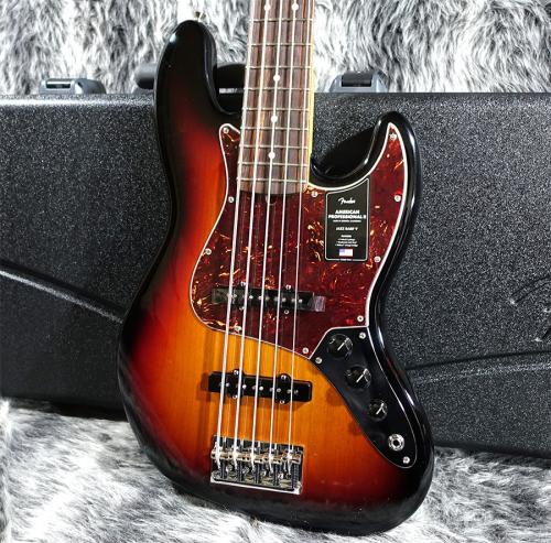 Fender American Professional II Jazz Bass V 3-Color Sunburst