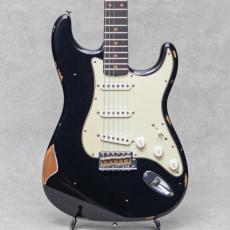 Fender Custom Shop 2017 LTD Black Roasted Dual-Mag Stratocaster Relic / 2022