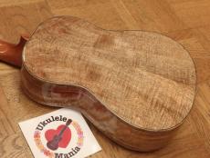 MAUI MUSIC MAUI MUSIC SALE! Deluxe Retro Curly Mango Tenor with Paua Shell Inlay #5088_4