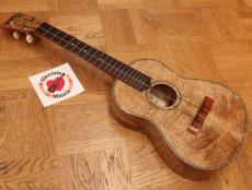 MAUI MUSIC MAUI MUSIC SALE! Deluxe Retro Curly Mango Tenor with Paua Shell Inlay #5088_5