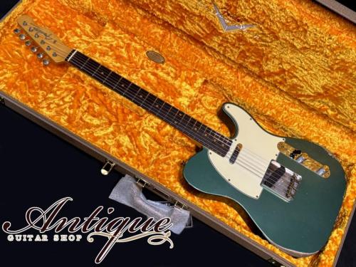 Fender Custom Shop S21 LTD Series 1961 Telecaster 2021 Sherwood Green Metallic Relic w/HW-PU & Dark RW-FB "Dead Stock"