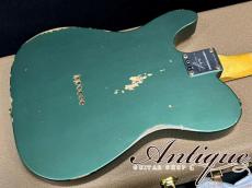 Fender Custom Shop S21 LTD Series 1961 Telecaster 2021 Sherwood Green Metallic Relic w/HW-PU & Dark RW-FB "Dead Stock"_5