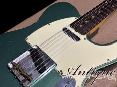 Fender Custom Shop S21 LTD Series 1961 Telecaster 2021 Sherwood Green Metallic Relic w/HW-PU & Dark RW-FB "Dead Stock"_7