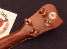 MAUI MUSIC MAUI MUSIC SALE! Deluxe Curly Koa Tenor with Curly Maple Binding and Paua Shell Inlay #5323_6