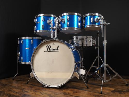 Pearl Challenger Drum Set 6pc BD22/TT10” 12” 13”/FT16”/SD14 1970年代製