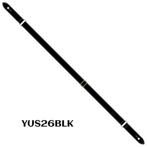 Live Line YUS26BLK ブラック レザーウクレレストラップ【オンラインストア限定】