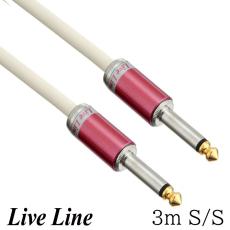 Live Line Advance Series Cable 3m S/S -Red-【オンラインストア限定】